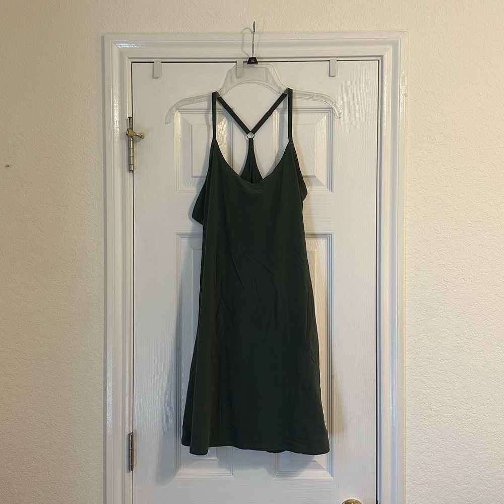 Outdoor Voices Exercise Dress in Green Size M